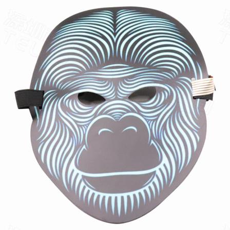Ljudkontrollmask Luminous Monkey Mask Cosplay Kostymrekvisita