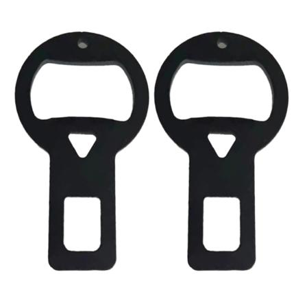 Flasköppnare av - Fastsättningsbar nyckelringsflasköppnare ( 2-pack)