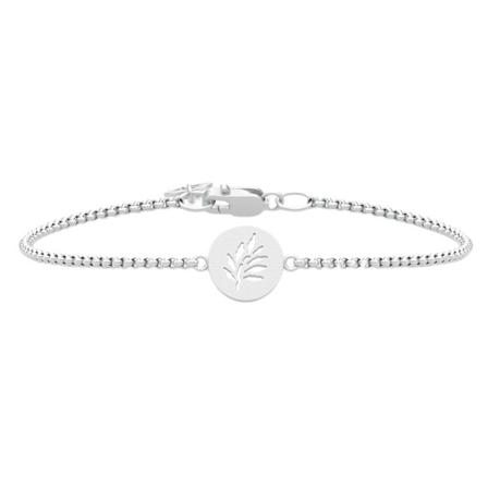 Julie Sandlau, Signature Bracelet - Rhodium Grijs, Dames, Maat:ONE Size