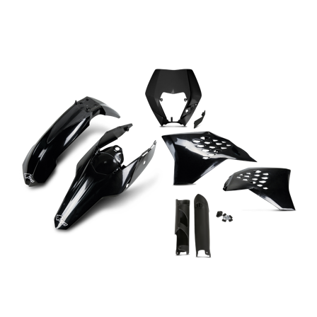 UFO Complete Plastic Set - KTM 200 EXC 2009-2011