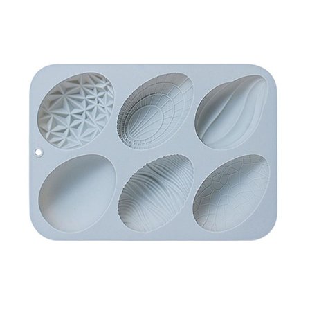 Silikonform för choklad 3D Påsk-serie, roliga bakverktyg F