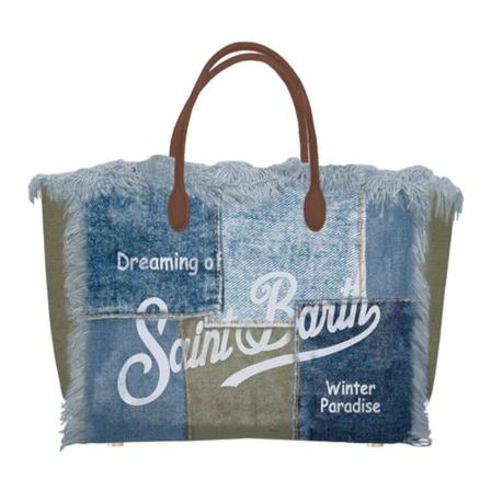 MC2 Saint Barth, Handbags Blauw, Dames, Maat:ONE Size