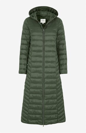 Cellbes of Sweden - Lång lättviktskappa - mörkgrön - för damer - 42/44