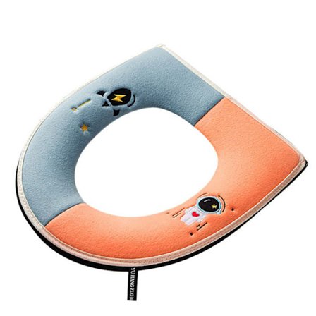 Plysj Toalettsetepute Søt Universal Varmere Trekk for Alle Årstider