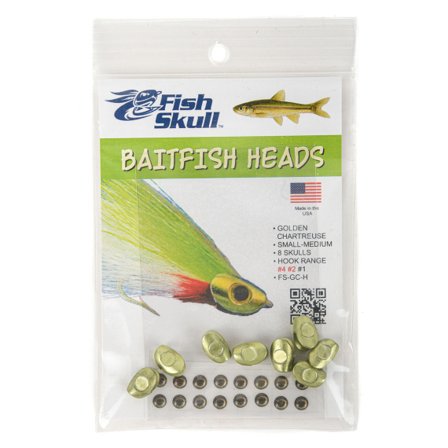 Baitfish Head - Golden Chartreuse - Small/Medium
