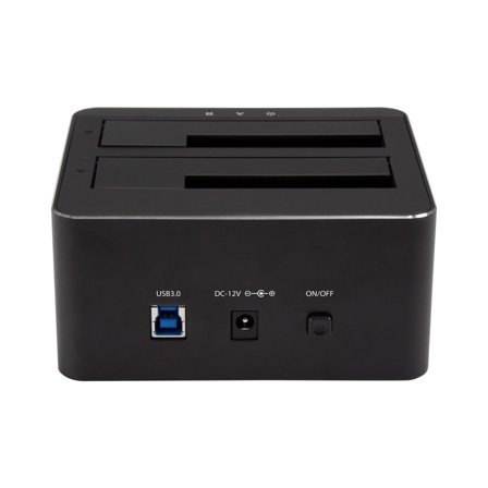 StarTech Dual-Bay USB 3.0 to SATA Hard Drive Docking Station, USB Hard Drive Dock, External 2.53.5 SATA IIIIII, SSDHDD Docking Station, Hot-Swap Hard