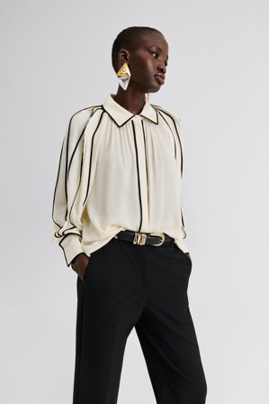 Malina - Bea blouse - 48 - Vanilla