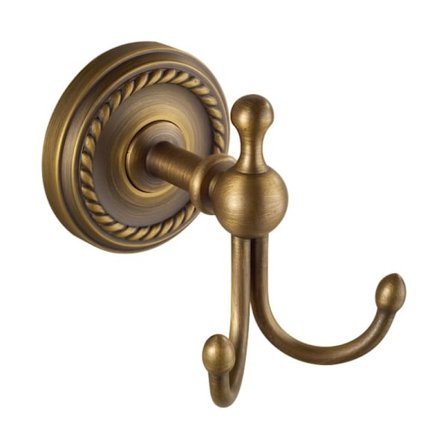 Antikk Messing Veggmontert Håndkleholder, Håndkleholder, Klesstativ, Vegg M