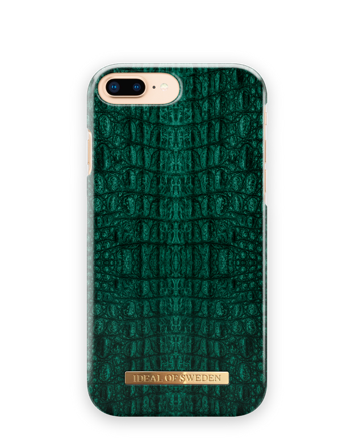 iPhone 8/7/6/6s Plus Hoesje, Emerald Croco, iDeal of Sweden