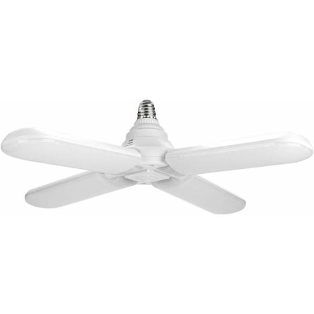 LED-kattovalaisin, 60 W E27 AC95-265V, 4 superkirkasta lamppua, kokoontaitettava tuuletinvalaisin, yhteensopiva Philipsin kanssa