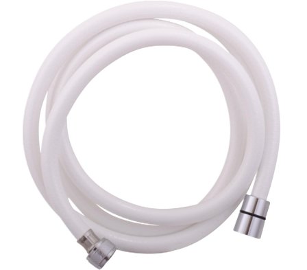 FM Mattsson 8181601 Duschslang vit, högtryck 2000 mm, Badrum
