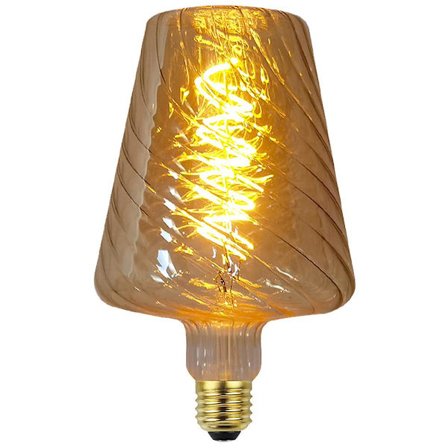E27 220-240v 2300k 4w LED liten skrivebordslampe pære (gull)