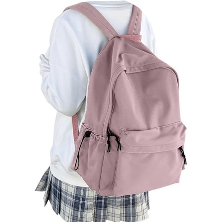 Skolesekker Casual Daypack For Menn Kvinner Lett College Ryggsekk Vanntett Lilla Skolesekker For Jenter Gutter Reise Laptopveske