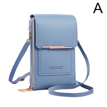 Mobilväska Kvinnor Touch Telefonplånböcker Axelhandväska För