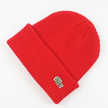 Lacoste2 Strikket Hue til Mænd og Kvinder, Varm Hue, Vinter Udendørs Hue