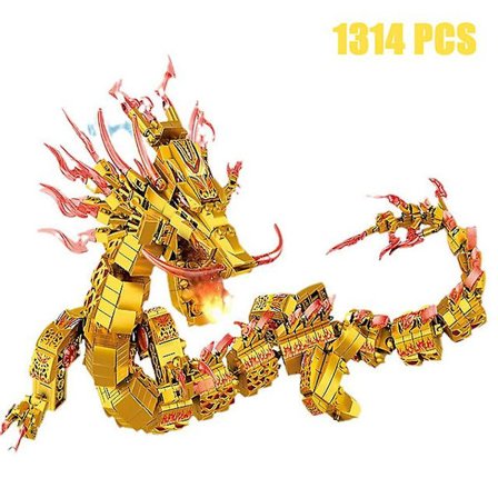 Nytt Phantom Ninja Dragon Skip Modell Byggeklosser Soldater Figurer Båtklosser Kreativ Ekspert Barneleker For Gutter Barn - Klosser -