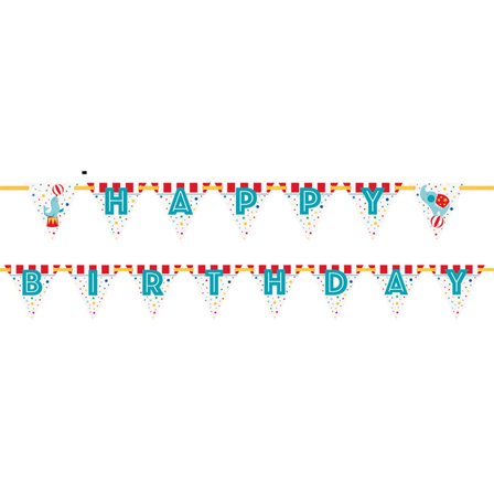 Flaggbanderoll Cirkus - Partyninja.se