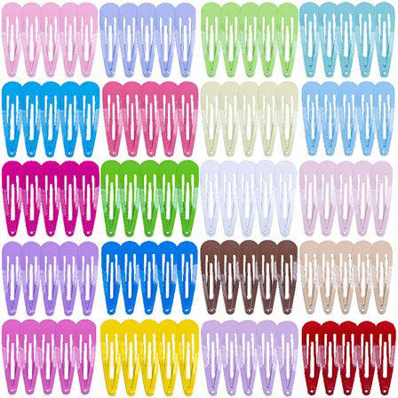 100 kpl lasten hiuspinni setti otsatukka pinni värikkäät hiusklipsit