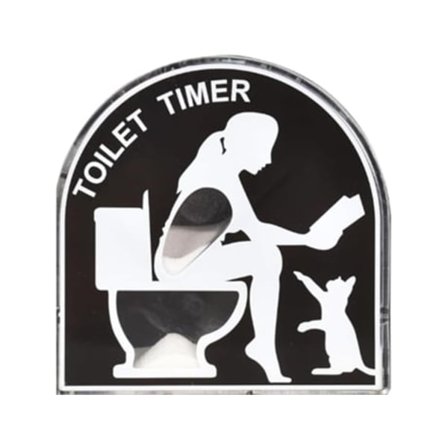 Timglas Toalett Timglas Timer Kreativ Toalettpall Timglas Timer Barn, 5 Minuters Sand Timer, Rolig Present Till Kvinnor Beijiyi