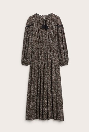 Newbie | Blomstrete kjole Newbie Woman | Svart