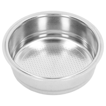 Portafilter-suodatin ruostumattomasta teräksestä kahvin kahvaan suodatinosa 1 kupille huokoinen suodatinosa 51 mm kahvalle