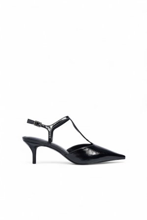 NA-KD - Pumps med t-bar - Sko Nyttårsaften - Svart - EU 38