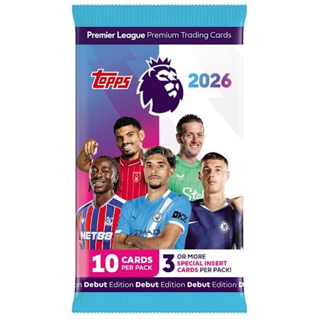 Topps Premier League Fotballkort 2026