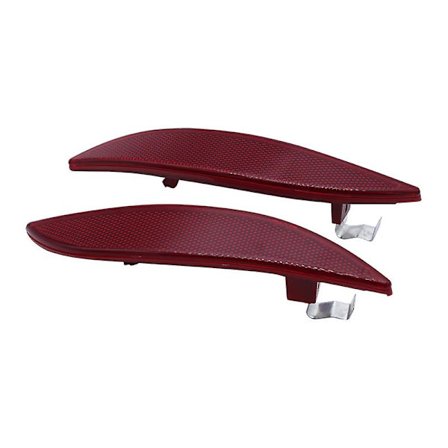 Venstre og høyre bakre reflektor støtfanger baklykt linse lampe trim panel bakdør erstatning for Renault Megane Mk3 2008-2013 265600004r