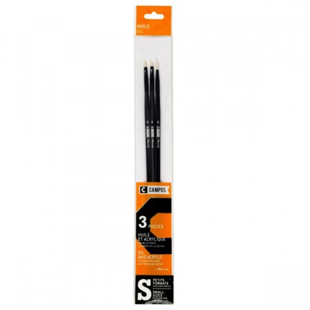 Raphaël Hog Brush Campus Oil 3-set S