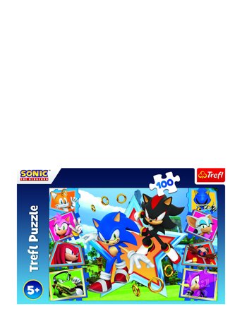 Trefl | Trefl 100 Bit Sonic The Hedgehog | ONE SIZE