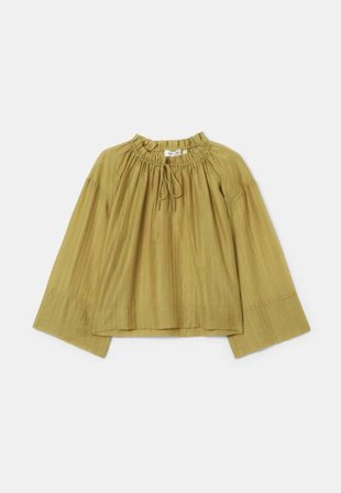 Carin Wester Blus med snörning ALY Blusar Röd 36