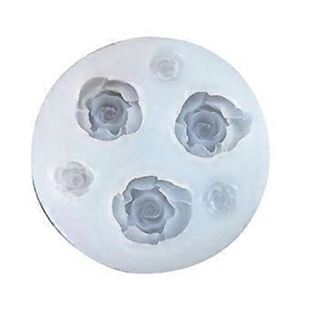 6 Stiler Liten Blomst Ornament Silikonformer Epoksy Smykker Form Resin Støping Anheng Form Egnet for DIY Håndverk