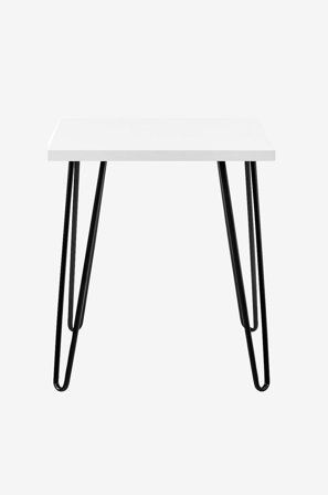 Dorel Home - Sidebord Owen Retro - Hvid - Småborde - Fra Homeroom