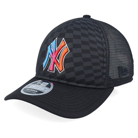 New Era - MLB Schwarz trucker Cap - New York Yankees Gradient Raceway Black Trucker @ Hatstore