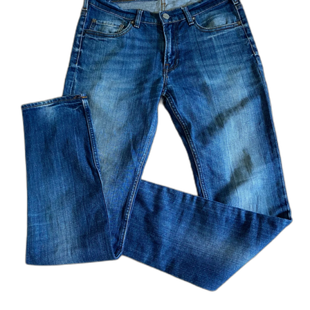 Blå jeansbyxor från Acne Studios