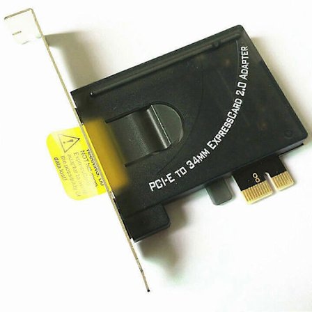 PCIE PCI Express PCI-E til 34mm Express Card Adapter 2.0 34 mm konverter til PC
