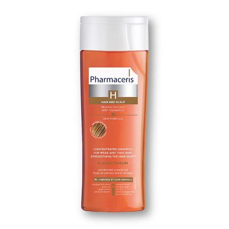 Pharmaceris H-Keratineum Concentrated Hair Strengthening Shampoo For Weak and Thin Hair 250 ml, Hår, Shampoo & Hårpleje, Shampoo