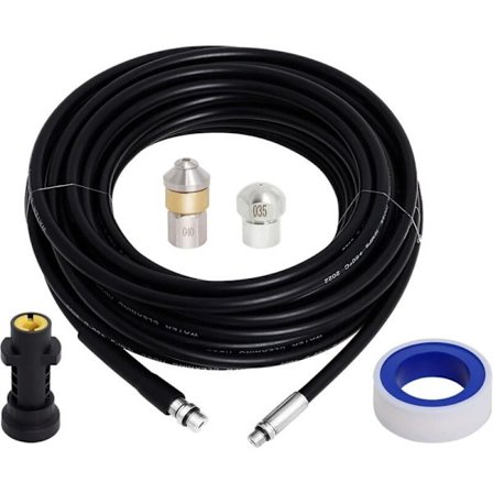 Rørrenser 15m, ferret karcher kompatibel med Karcher K2, K3