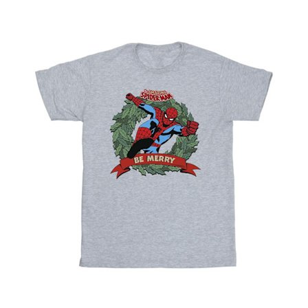 The Amazing Spider-Man Herr Be Merry T-Shirt 5XL Sportgrå