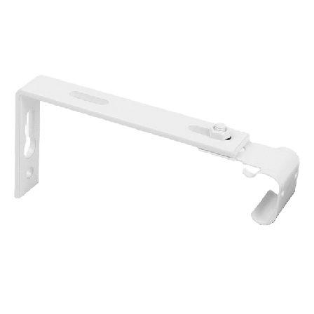 Kirsch C-Vinkelhållare 2-Pack Gardiner Vit 15