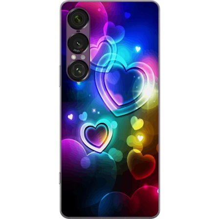 Yhteensopiva Puhelinkuori Sony Sony Xperia 1 VII NeonRakkaus