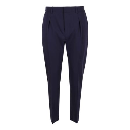 Ralph Lauren, Clancy-Ankle-Pleated Blauw, Dames, Maat:XL