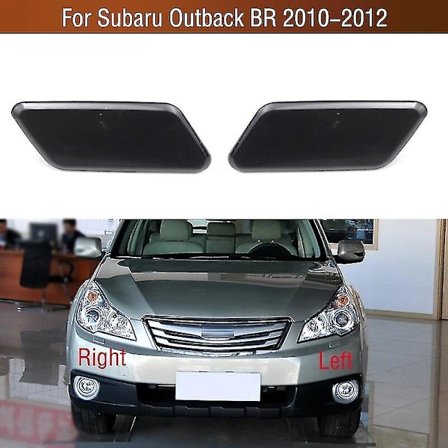 For Subaru Outback Br 2010 2011 2012 Frontfanger Lykt Hovedlykt Vaskesprøyte Dysen Pumpe Dekselhette Lopp Ulakkert