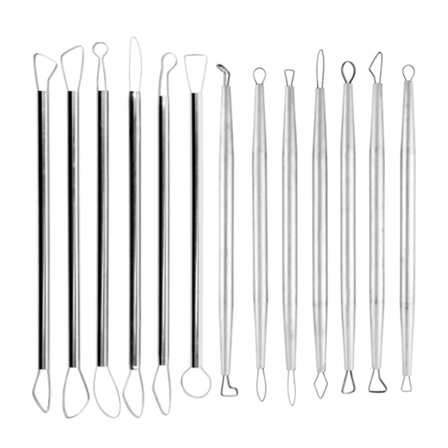 Polymer Clay Verktyg Keramik Skulptur Verktyg Carving Ribbon Wire End Loop Clay Verktyg Set