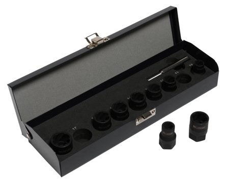 Ironside 116008 Boltuttrekkersett 10 deler, utvendig, Håndverktøy