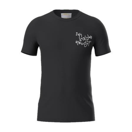 In Gold We Trust, The Koston Slim Fit T-Shirt Zwart, Heren, Maat:S
