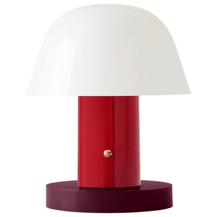 AndTradition Setago JH27 portabel lampa, maroon | Inredning > Lampor > Portabla lampor | Bagaren och Kocken