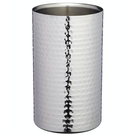 BarCraft Hamret vinkjøler, rustfritt stål' - 'Sølv