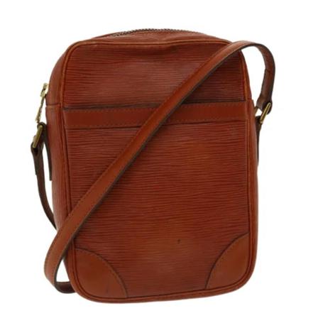 Louis Vuitton Vintage, Pre-owned Leather louis-vuitton-bags Bruin, Dames, Maat:ONE Size