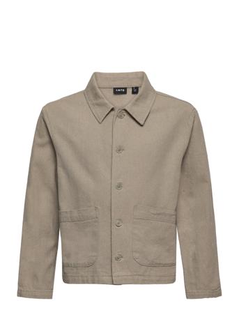 Nlmnanson Ls Shirt Grey LMTD